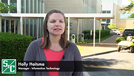 Manager, Information Technology, Team member great environment video