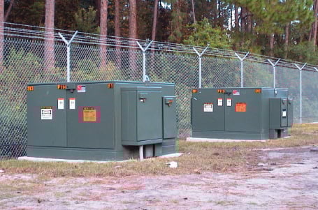 PME Pad-Mounted Gear in the field
