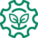 Green Insulation Technology Icon Green Insulation Technology Icon